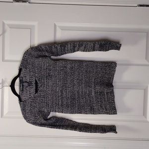 Ashley knitted sweater|sz m |gray